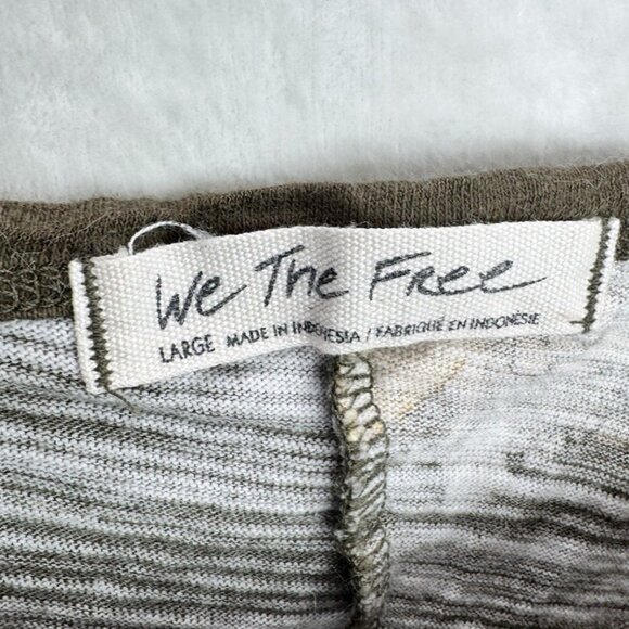 We the Free People Green Hey Girl Floral Tank Top Size Large - Picture 6 of 9